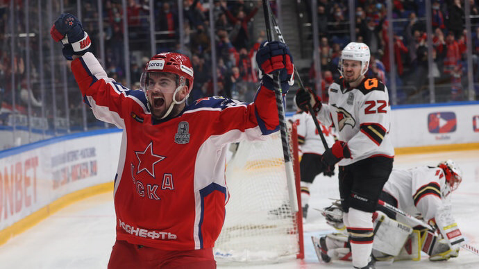 ЦСКА - Авангард. КХЛ. Финал.