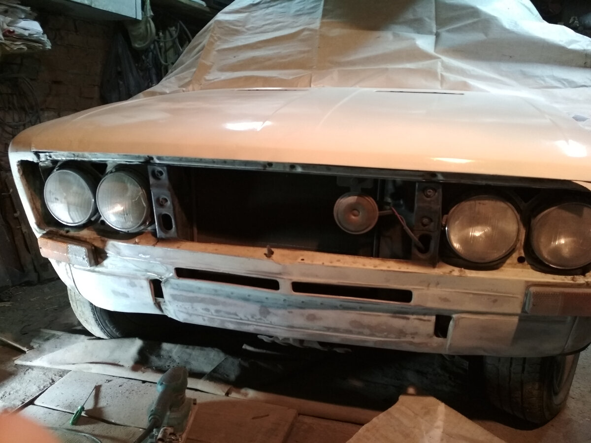 Процесс покраски