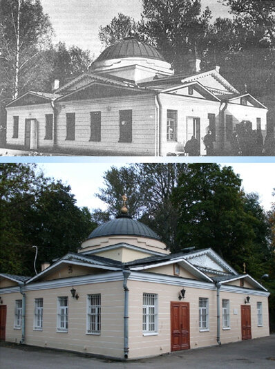 Никольская Большеохтинская церковь сегодня. Фотография из доступных источников в интернете.