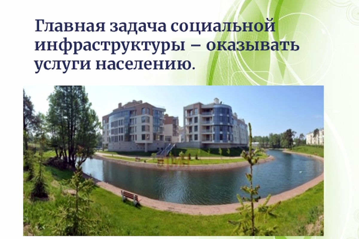 Социальная инфраструктура картинки
