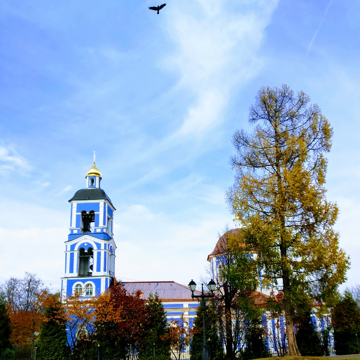 Территория парка Царицыно 