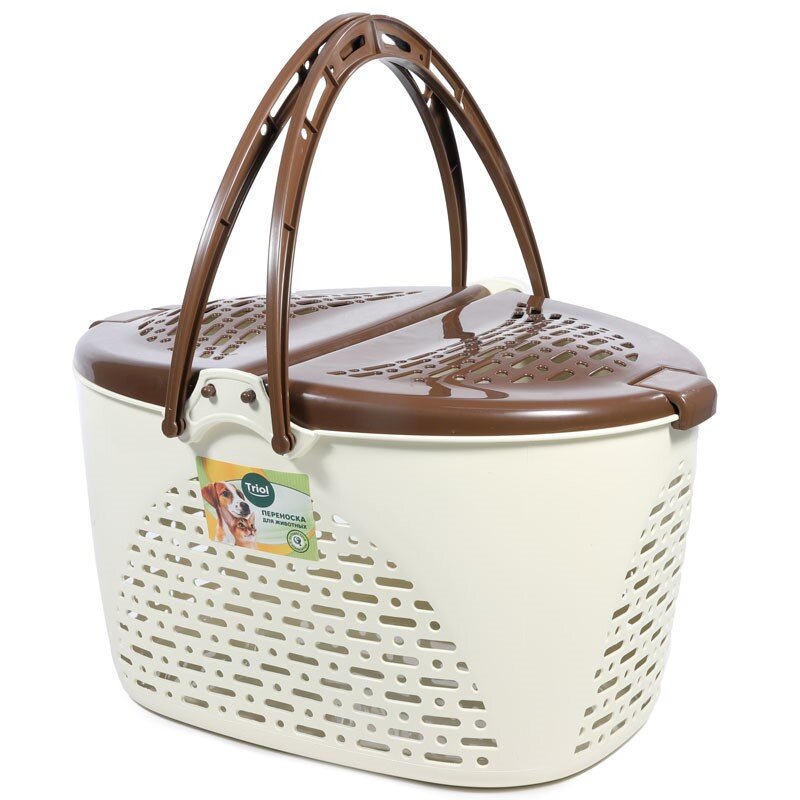 На фото легкая прогулочная корзинка TRIOL для поездок по городу (арт.: 31831026).