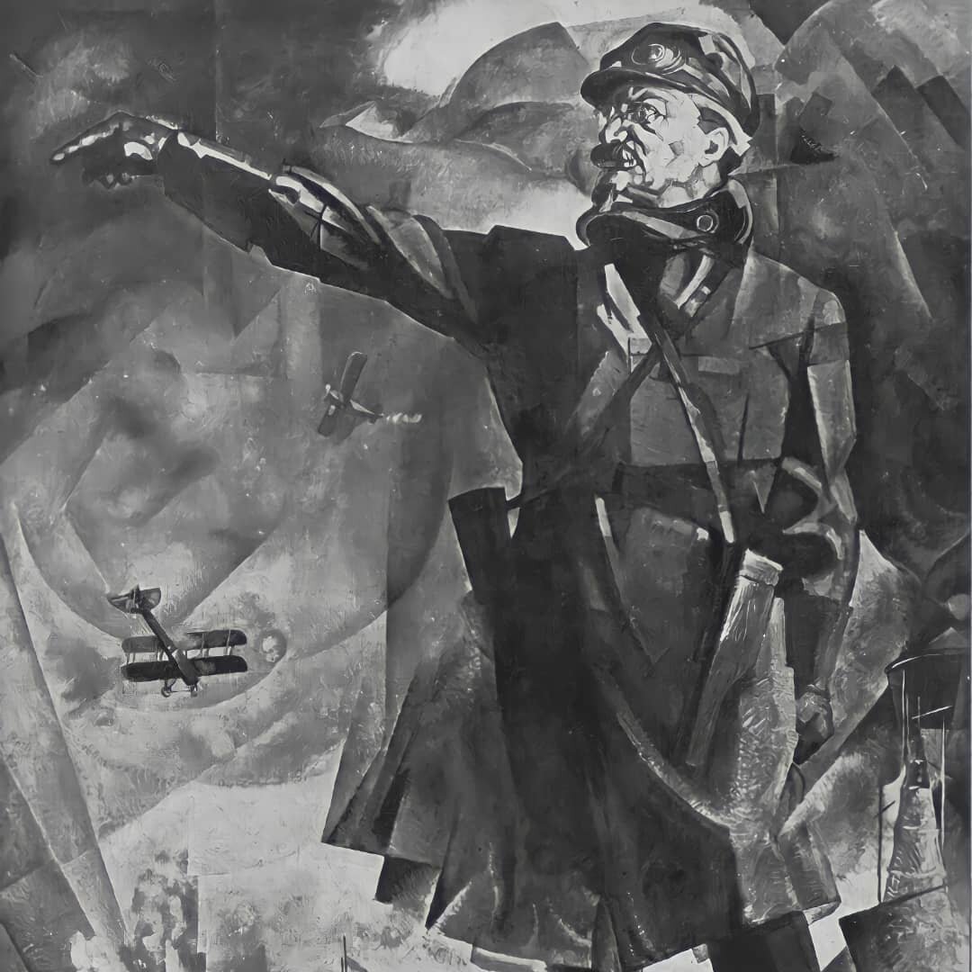 Портрет Льва Троцкого, кисти Юрия Анненкова 