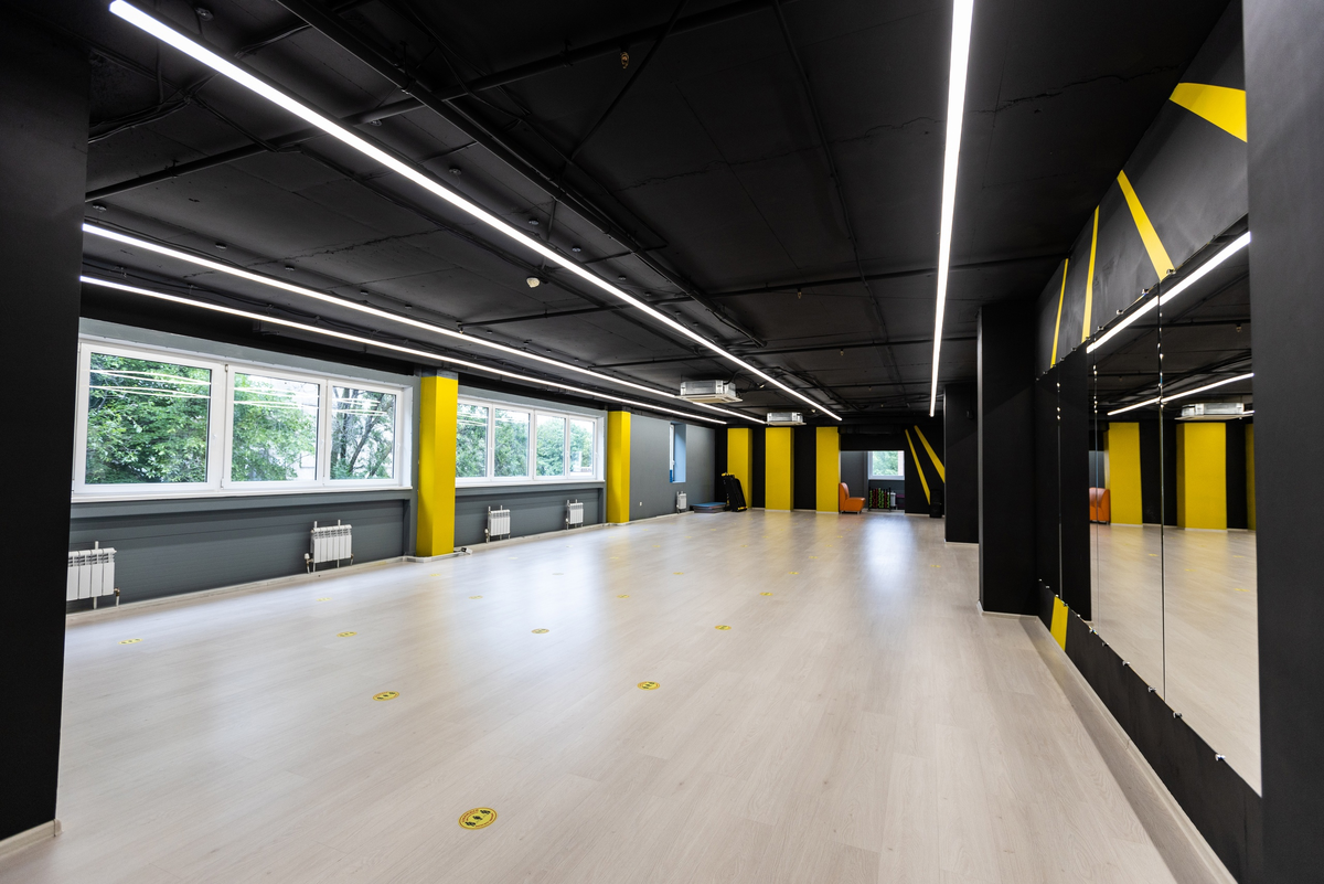 Зал для групповых тренировок в г. Ростов-на-Дону, ул. Нагибина