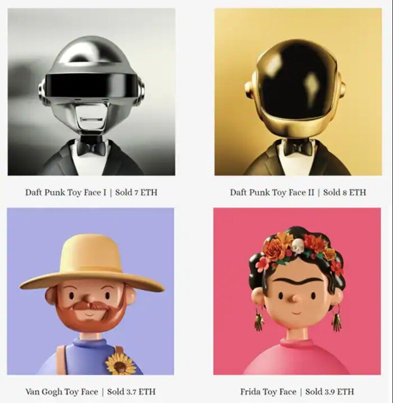 NFT-произведения, созданные и успешно проданные 32-летним индийским художником