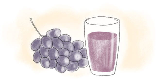 I like all flavours of juice except grape juice.
