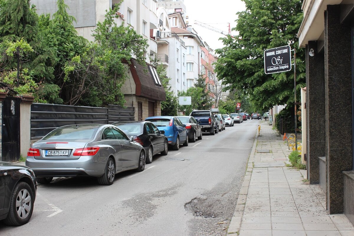 Нецентральные улицы Софии. Осень 2021 г. Фото из личного архива 