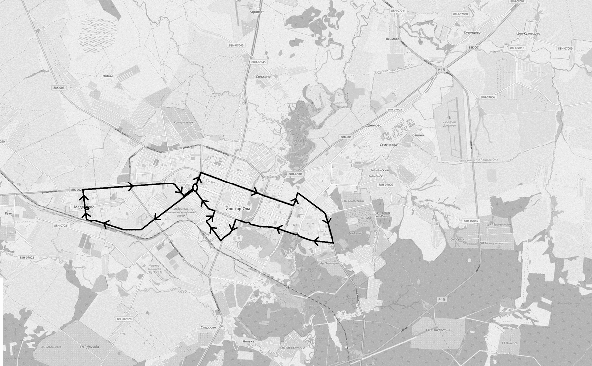 Маршрут Н13. Разработка Поспехова И.А.