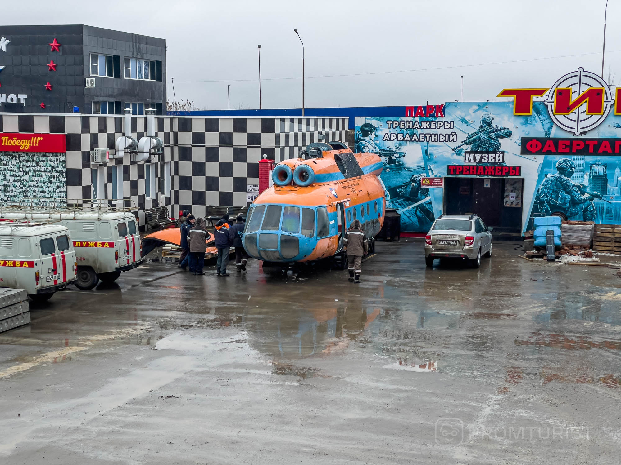 Интересный музей в котором есть гибрид трактора Дт-75 и автомобиля «Москвич» ???2