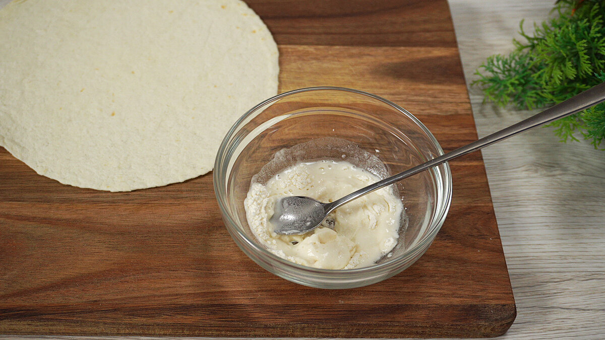 Tortilya 3 слоя теста