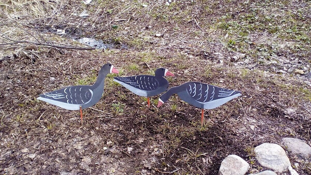 Ведь раньше не было на продаже современных чучел,профилей из пластика,пвх и т.д.