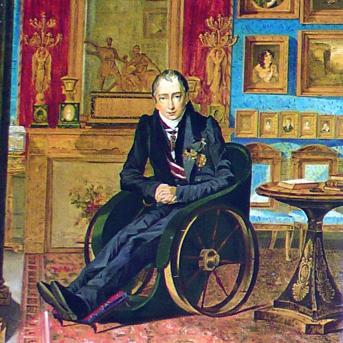 Николай Никитич Демидов  крупный русский промышленник и меценат из рода Демидовых. Владелец частной картинной галереи и подмосковной усадьбы Алмазово.  С 1815 года российский посланник в великом герцогстве Тосканском. Во Флоренции, за основанные им детский приют и школу, ему был поставлен памятник (1871) на площади, названной Piazza Demidoff.  (Википедия)
