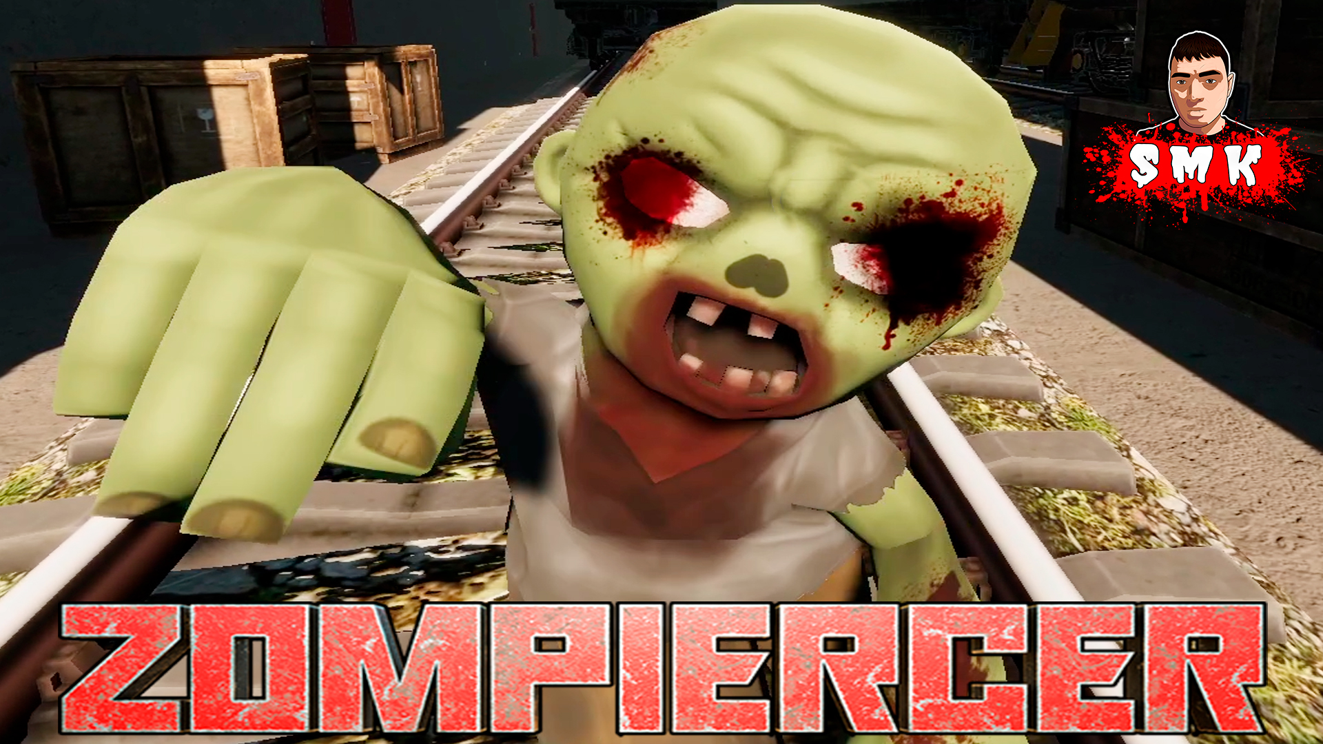 УЕХАЛИ НА ПОЕЗДЕ ОТ МУЛЬТЯШНЫХ ЗОМБИ!ИГРА ZOMPIERCER ПРОХОЖДЕНИЕ НА  РУССКОМ!ЗОМПИРСЕР ИНДИ ВЫЖИВАЧ!