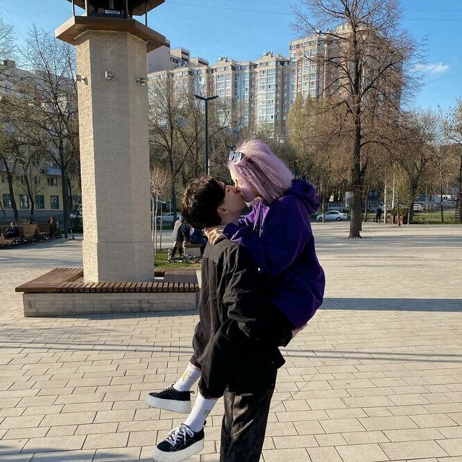 Дарья Суднишникова и Максим Денисенко.