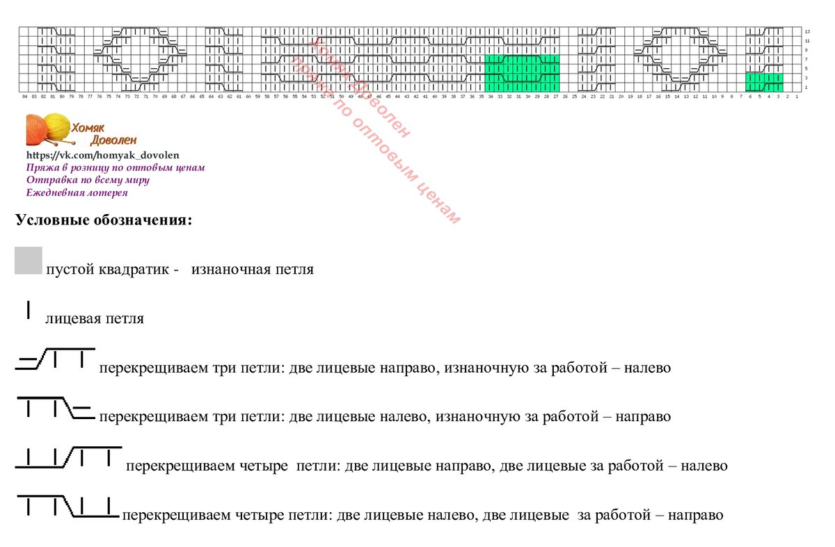  Здравствуйте, дорогие рукодельницы! Приглашаю вас: - на сайт с удобным поиском (по видам узоров и видам изделий) - тут; - на канал в Телеграм (тут); - в группу ВК (тут).-30