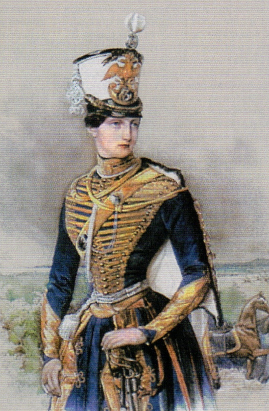 Великая княжна Ольга Николаевна в полковой форме