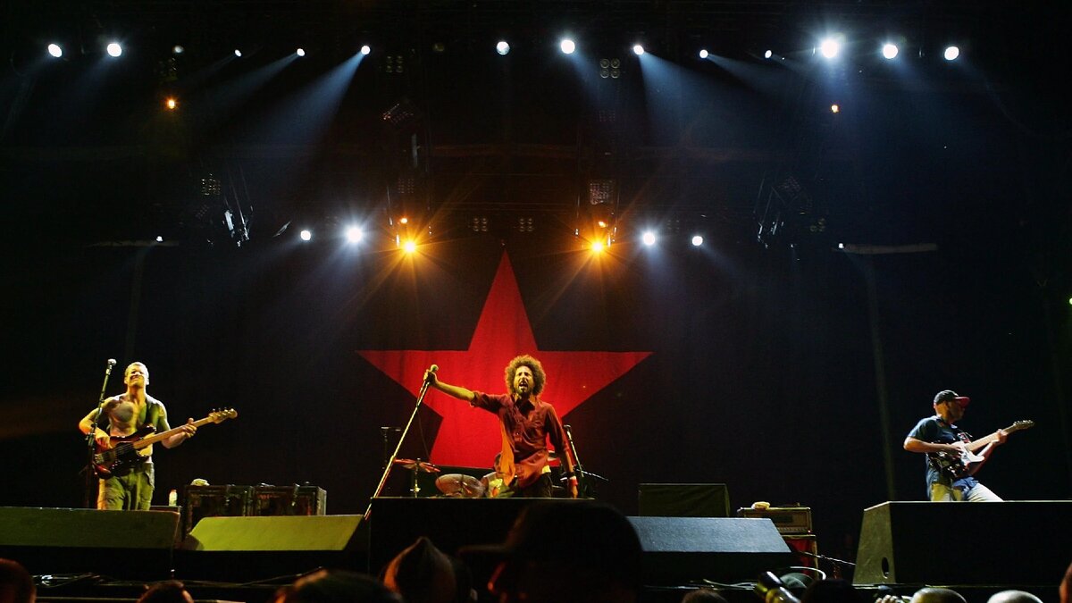 Rage Against the Machine в 2007 году. Источник: vclub.com