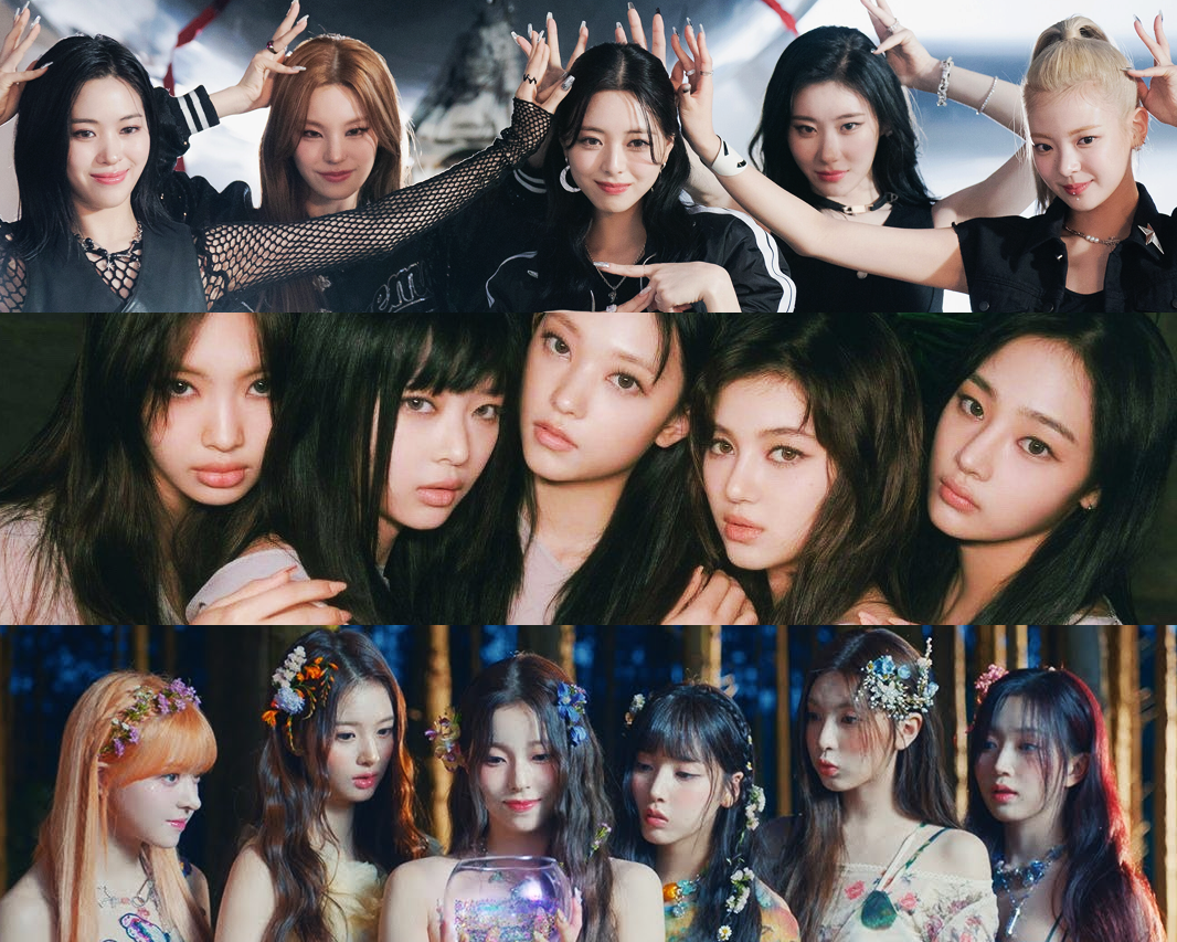 ITZY, NewJeans, NMIXX