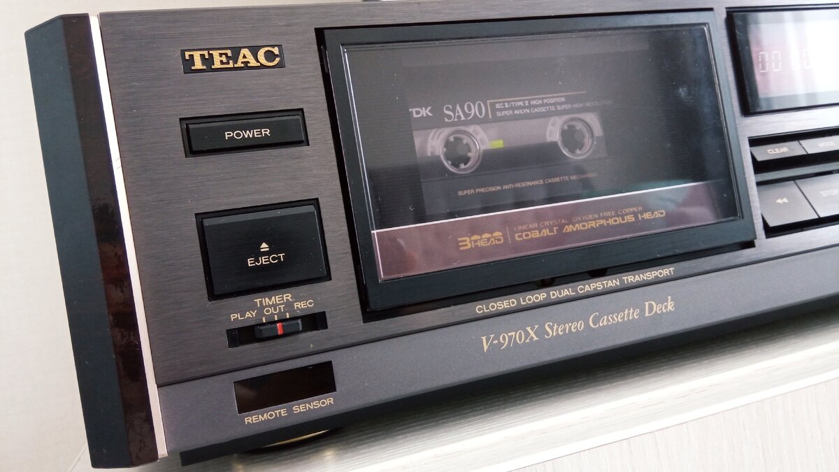 Запись на кассету TDK SA