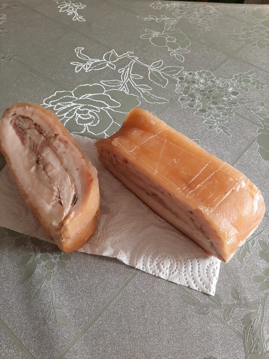 Готовое сало.