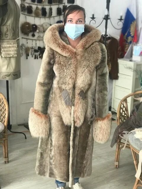 Как сделать куртку из мутоновой шубы (часть 2) | МЕХ И КОЖА | Дзен