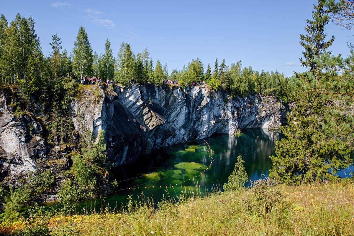 База рускеала карелия фото