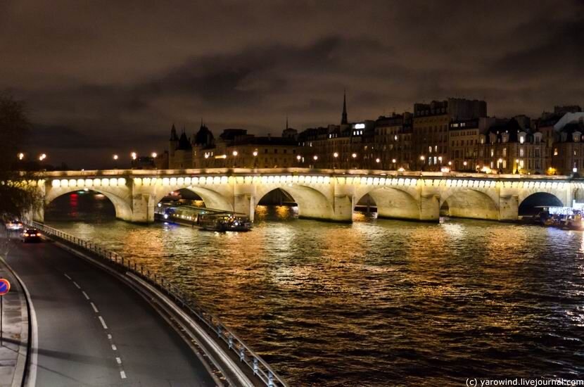 Париж. Новый мост (Pont Neuf)