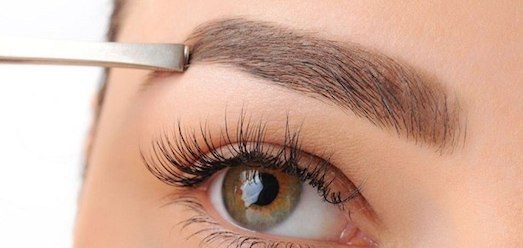 Картинка взятая для примера широких, густых бровей