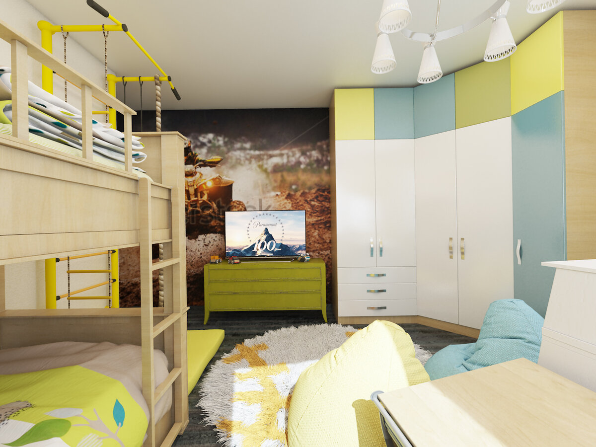 Дизайн детской комнаты для двоих детей: особенности, рекомендации и подсказки