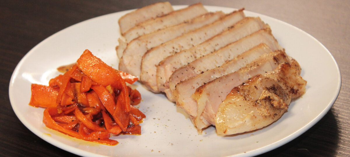 Свиной карбонат Sous-vide