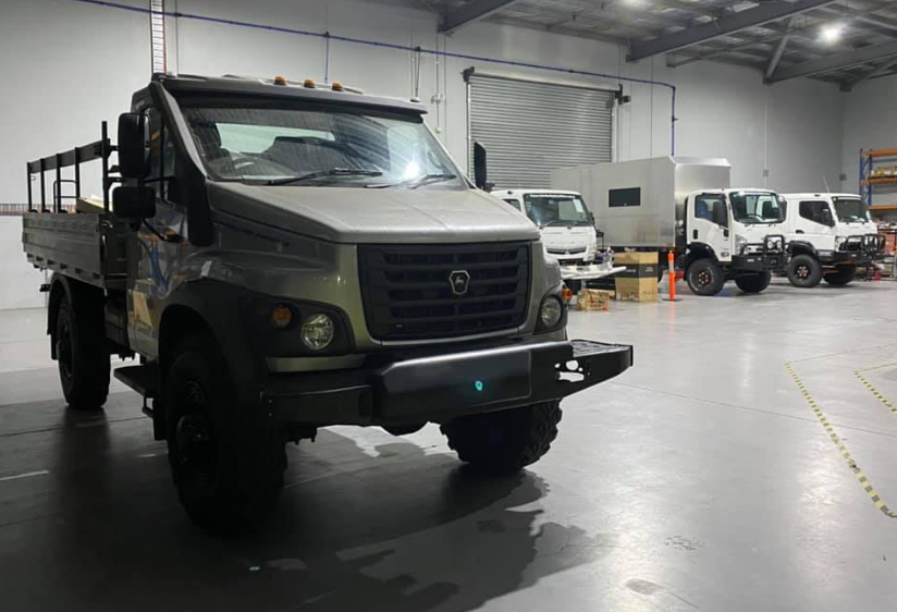 Машины ГАЗ добрались до Австралии. Источник иллюстрации - facebook.com/AAV4x4