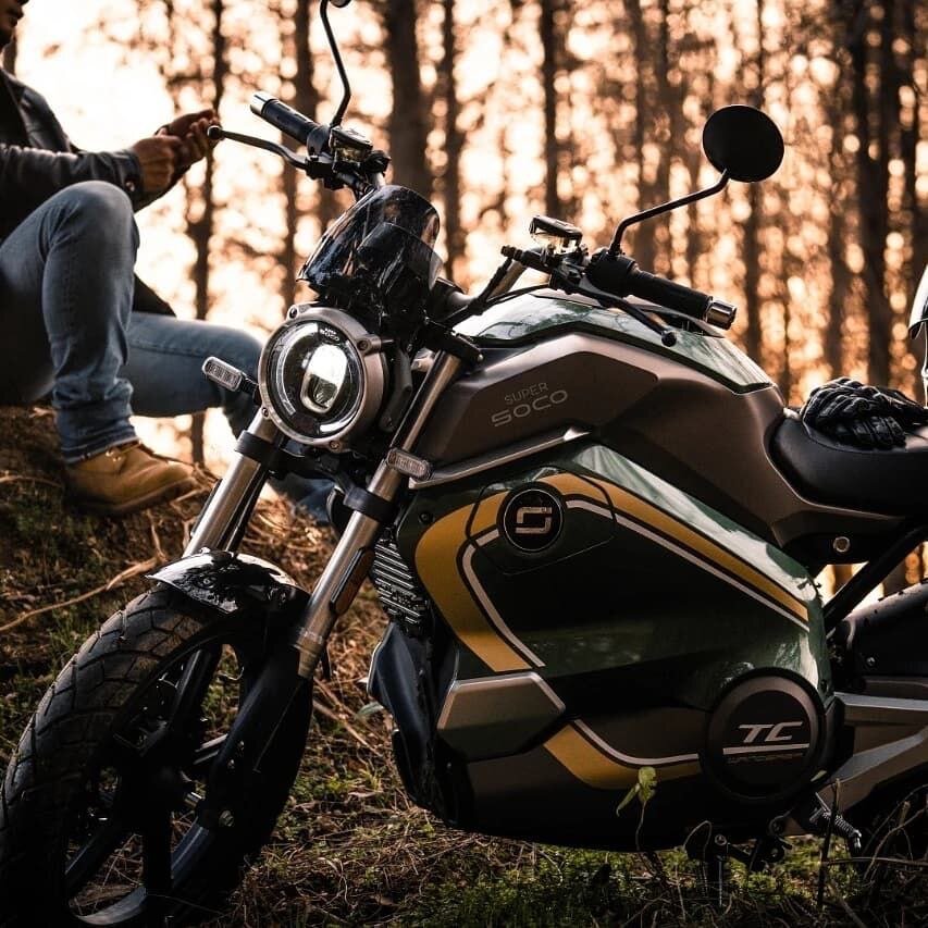 Электробайк Super Soco TC 2021 Wanderer