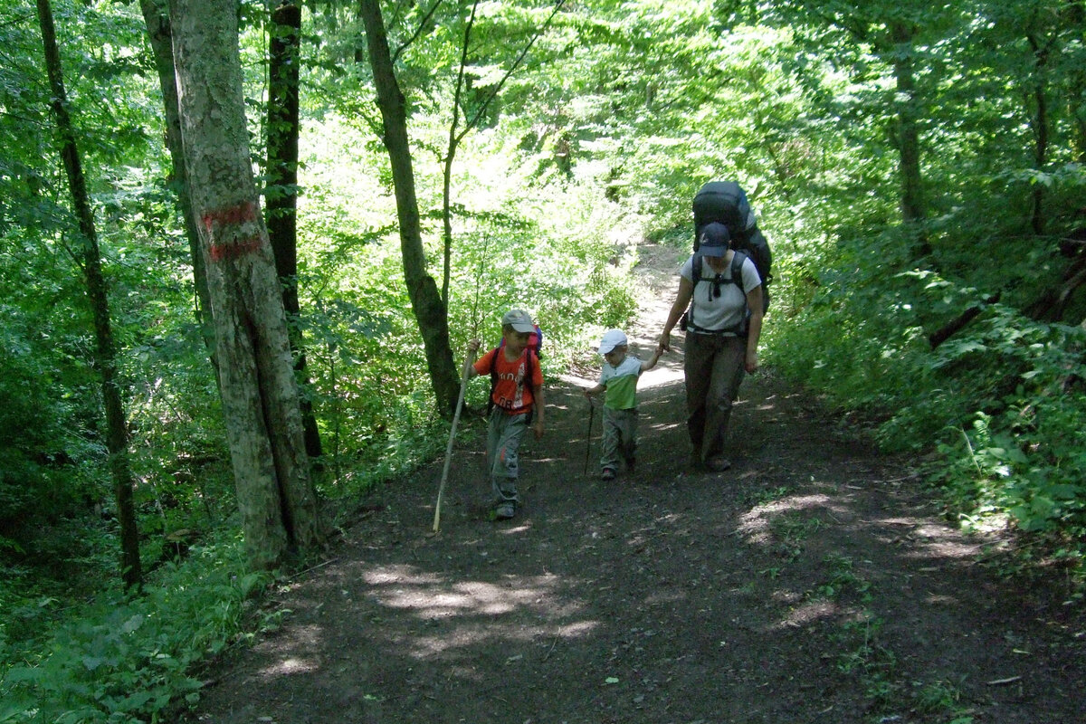 В горный поход с детьми