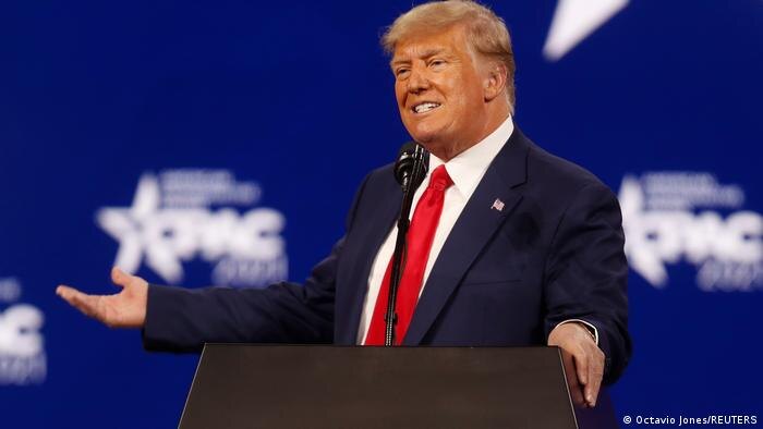 Бывший президент США Дональд Трамп (источник фото - DW)