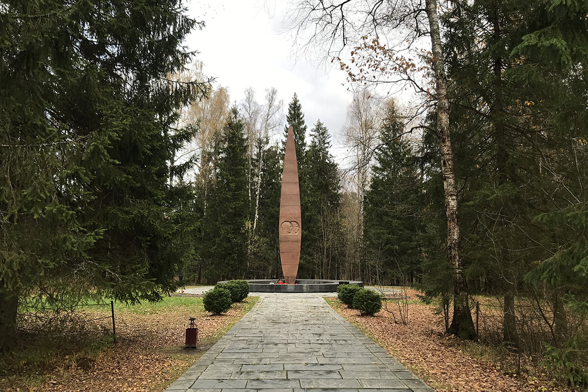 Гагарин место гибели фото