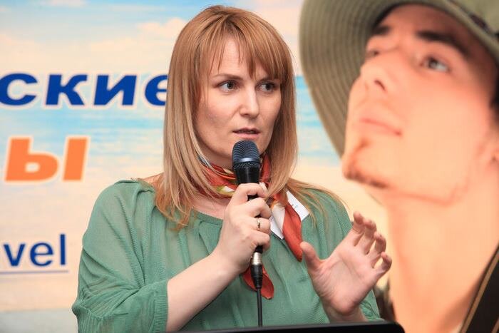 Виктория Кизимова. Конференция ТБГ. 2012