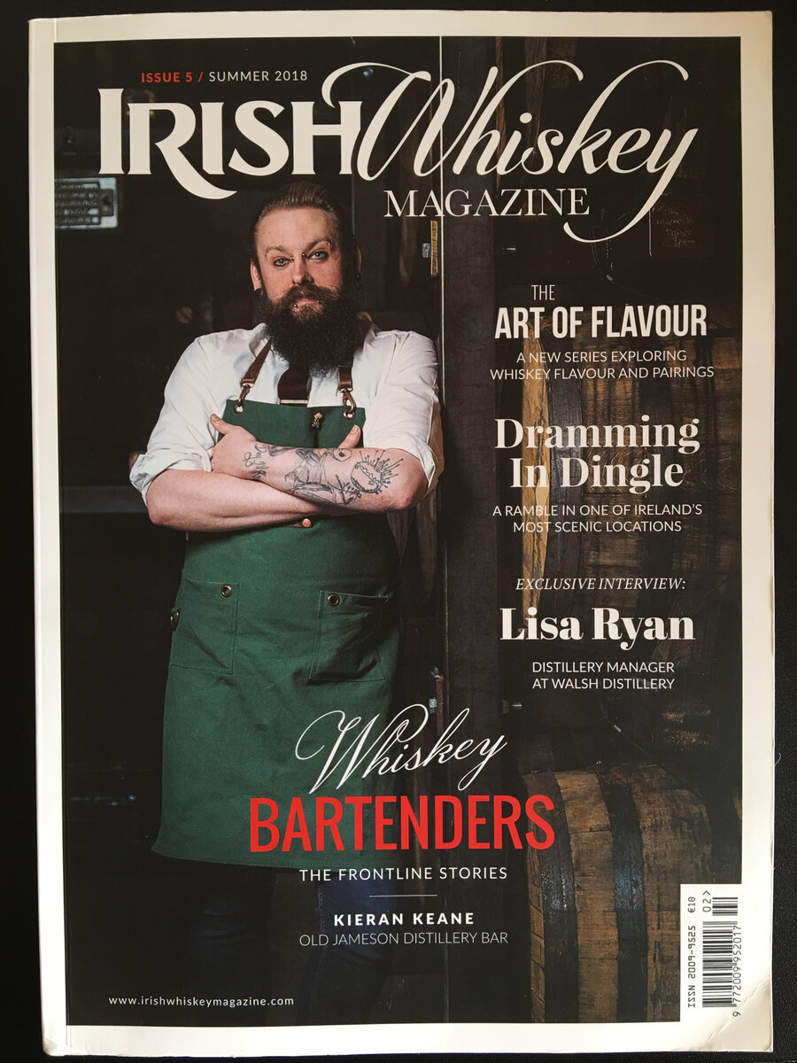 Обложка журнала Irish Whiskey Magazine