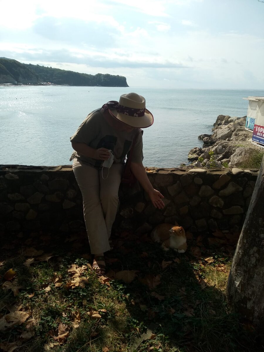 Я и мой новый знакомый- Черноморец.