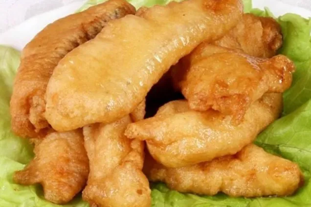 Филе минтая в кляре на пиве 