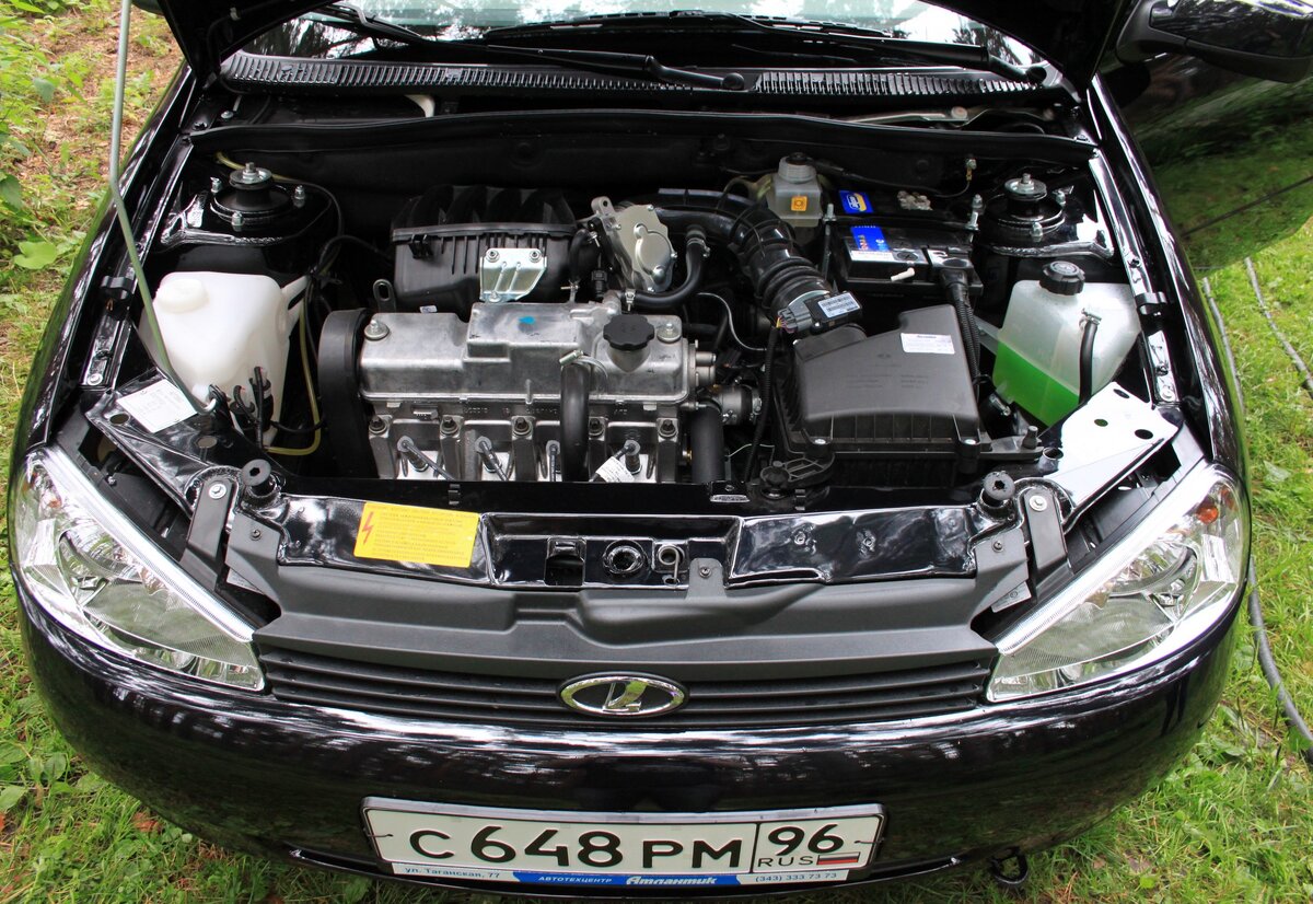 Под капотом у данного аппарата