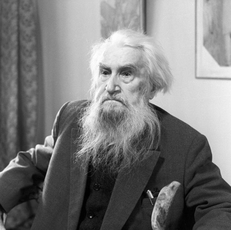 Скульптор Сергей Коненков.