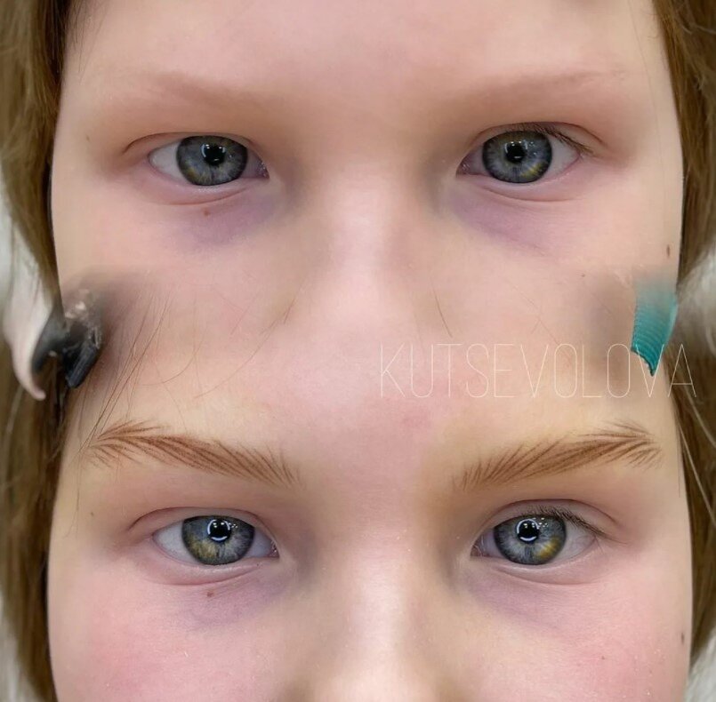 Работа Анны Куцеволовой - перманент