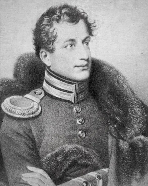 Орест Кипренский. Портрет Ивана Анненкова (фрагмент). Государственный исторический музей, Москва