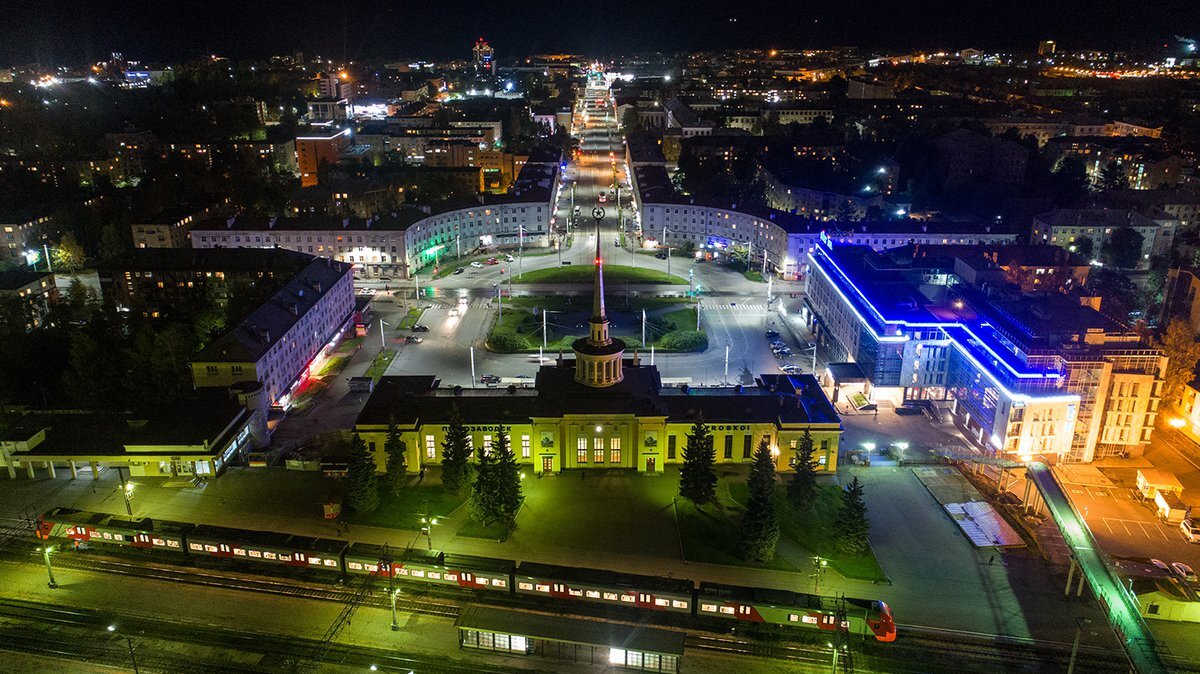 Вечерний Петрозаводск. Фото из интернет-источника