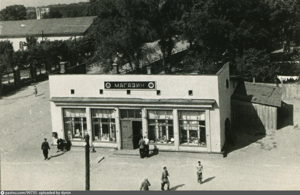 Будущая Энергетическая улица и Лефортовский Вал, 1945 - 1950 г. Автор Валентин Чупров.