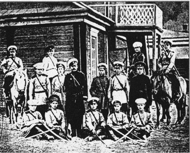                                               Амурские казаки начала ХХ века.