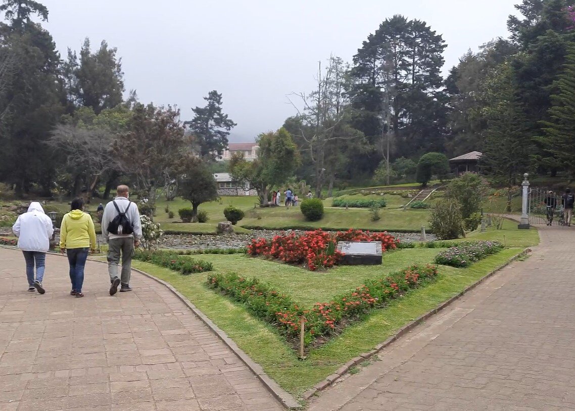 Вход в парк Виктория