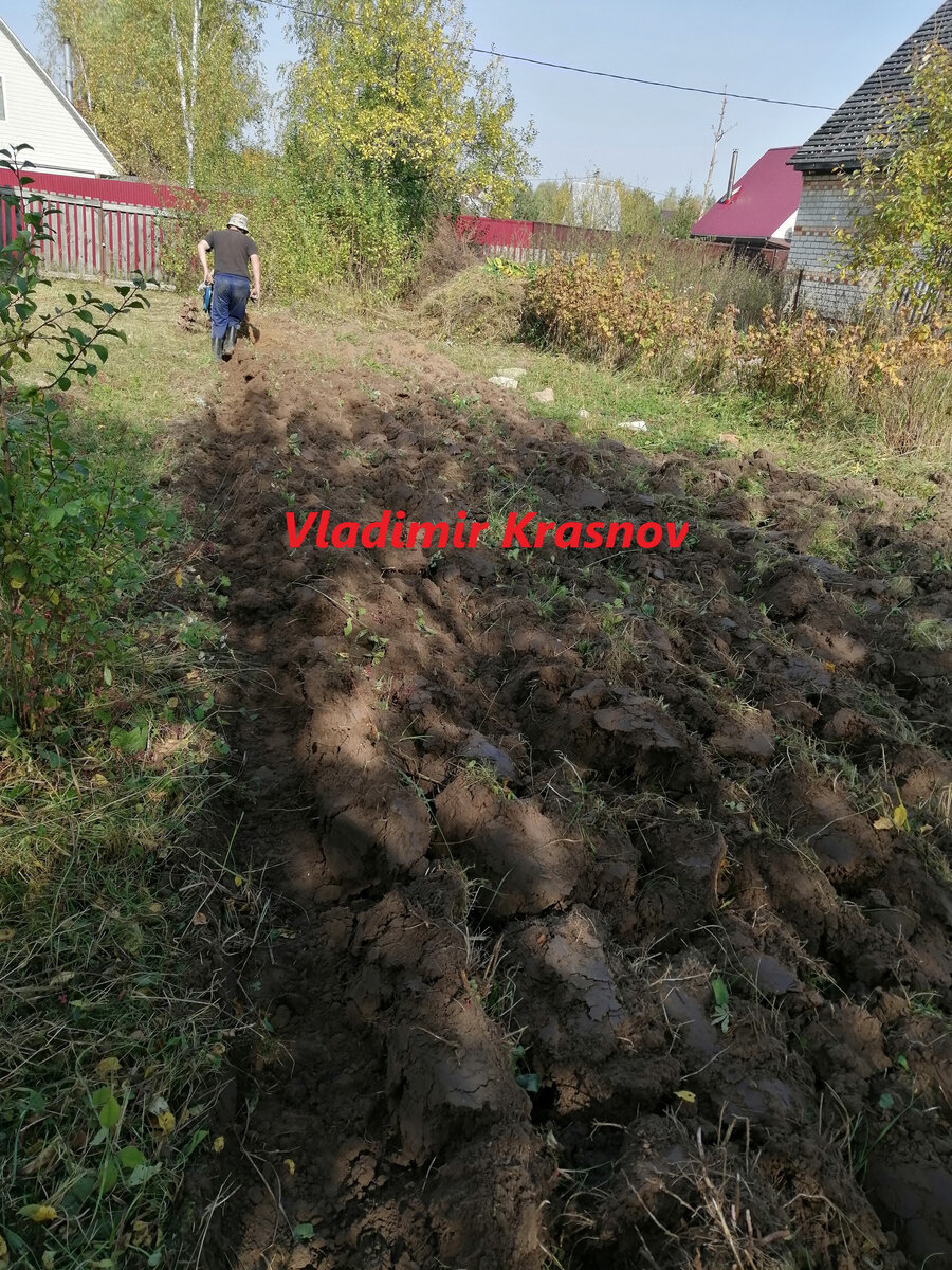 осенняя пахота