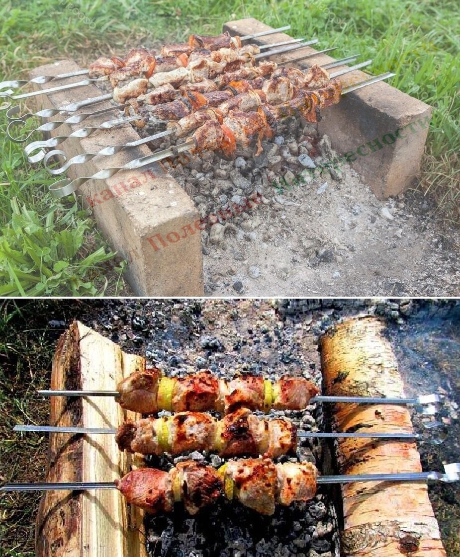 Добавил в мангал маленькую деталь и шашлыки теперь просто изумительные ...