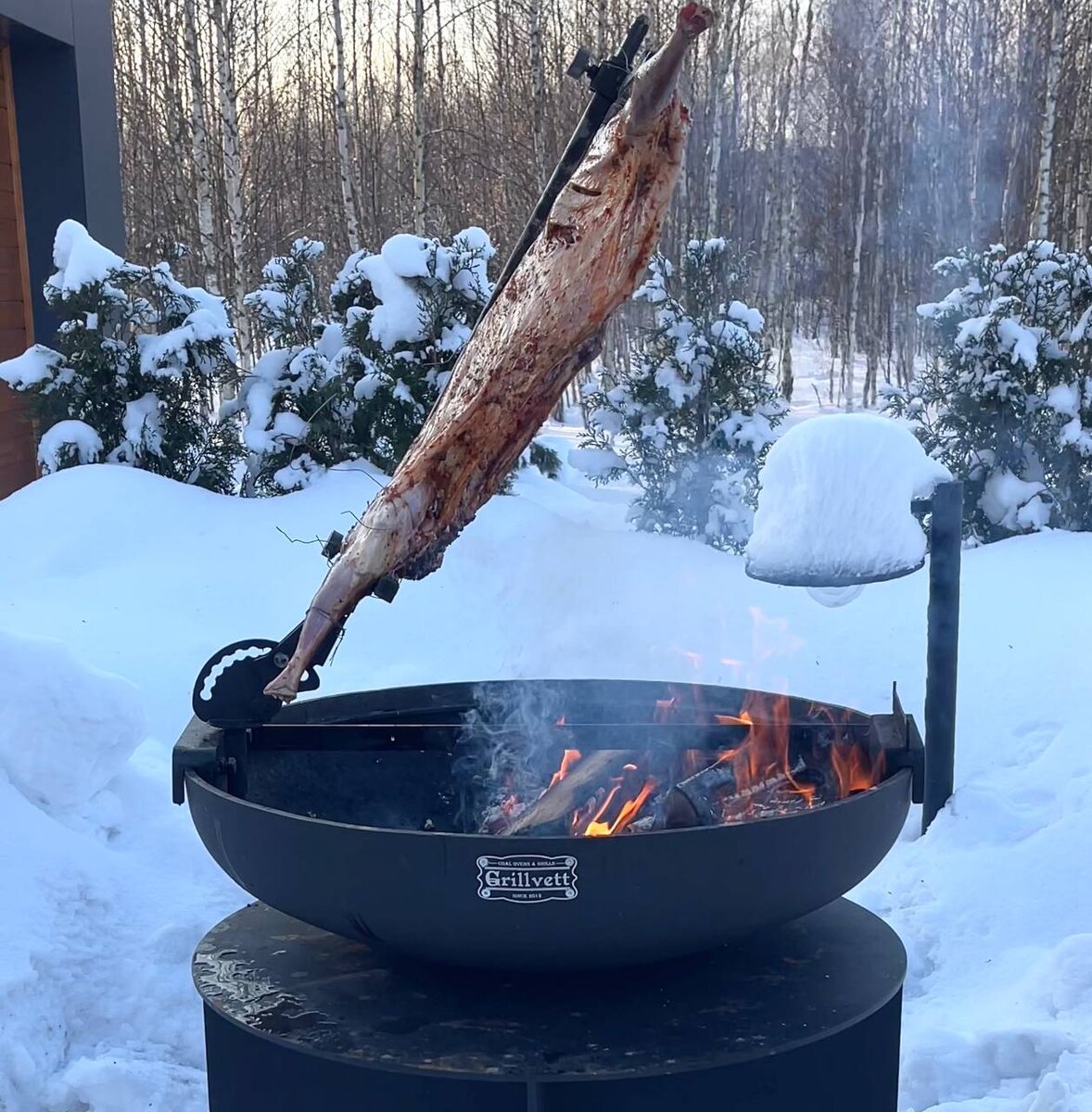 Асадо на очаге Grillvett Street Fire